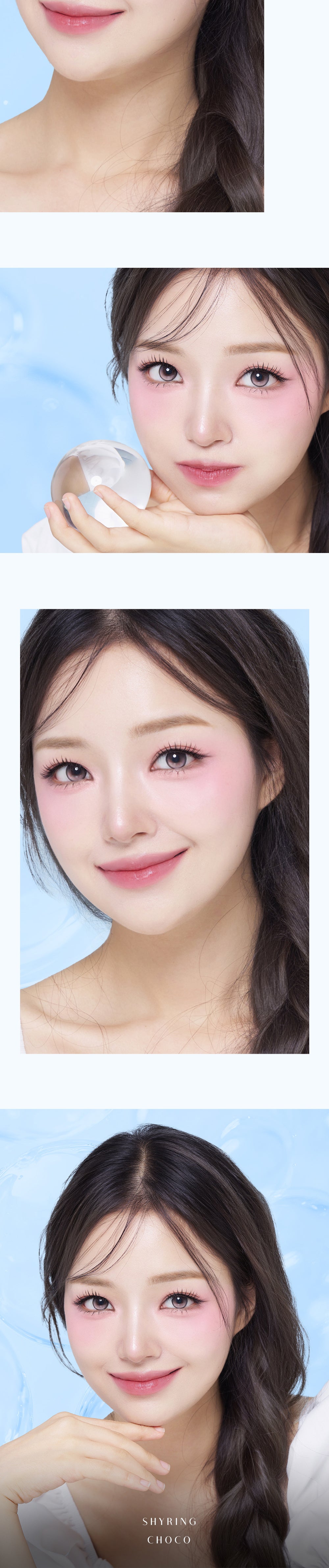 Lenbling｜Shyring 月戴彩色隱形眼鏡｜2片