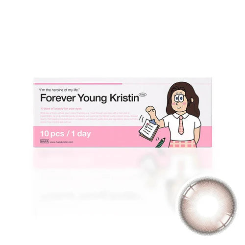 HapaKristin｜Forever Young Kristin 1Day 日拋彩色隱形眼鏡｜10片