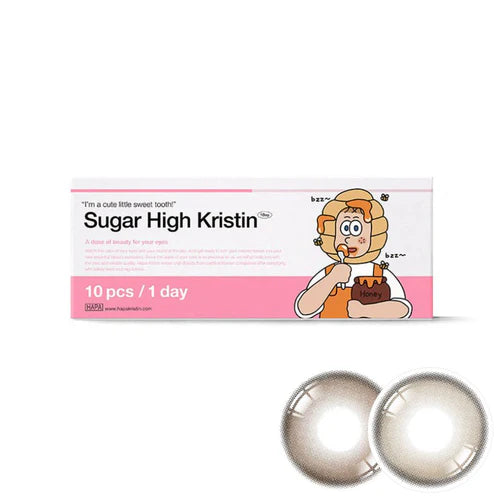 HapaKristin｜Sugar High Kristin 1Day 日拋彩色隱形眼鏡｜10片