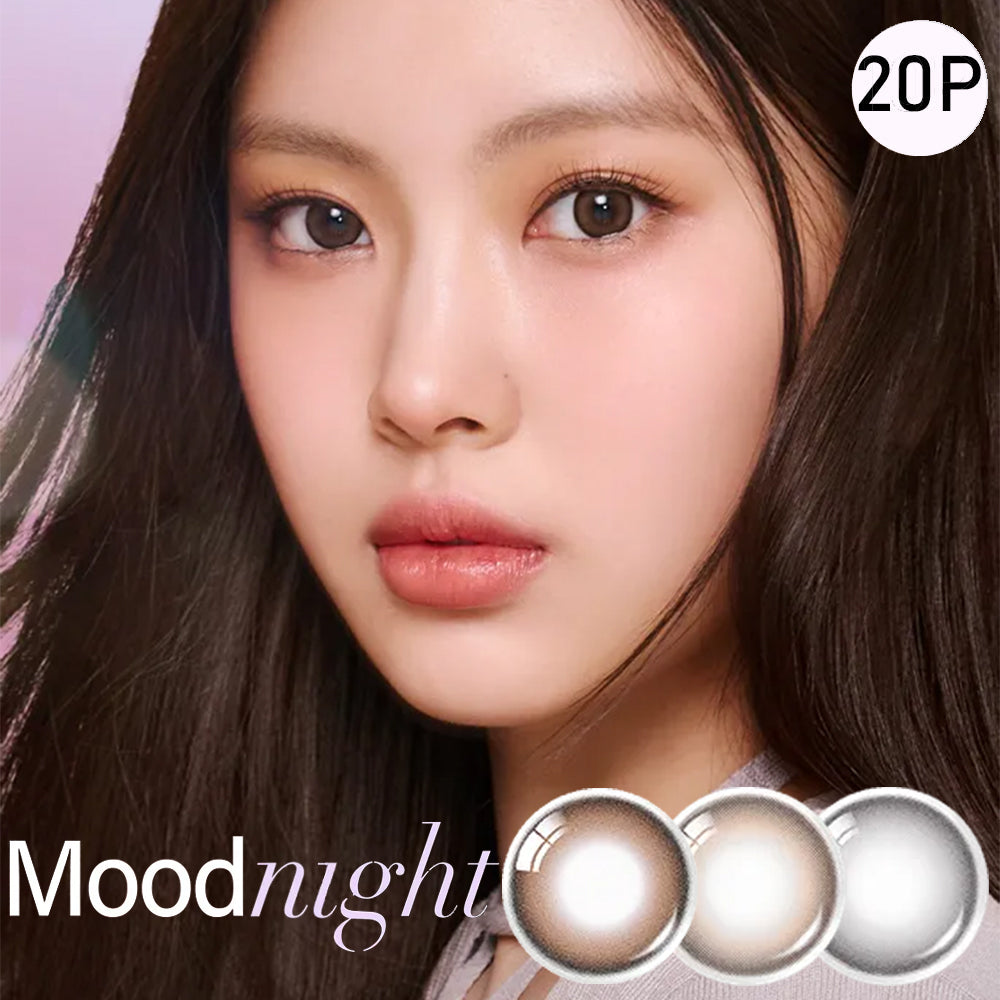 Olens｜Mood Night 1Day 日拋彩色隱形眼鏡｜20片