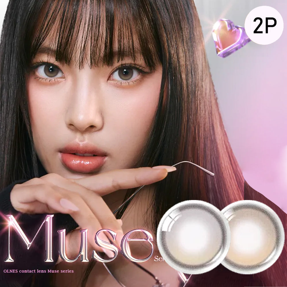 Olens｜Muse Monthly 月拋彩色隱形眼鏡｜2片