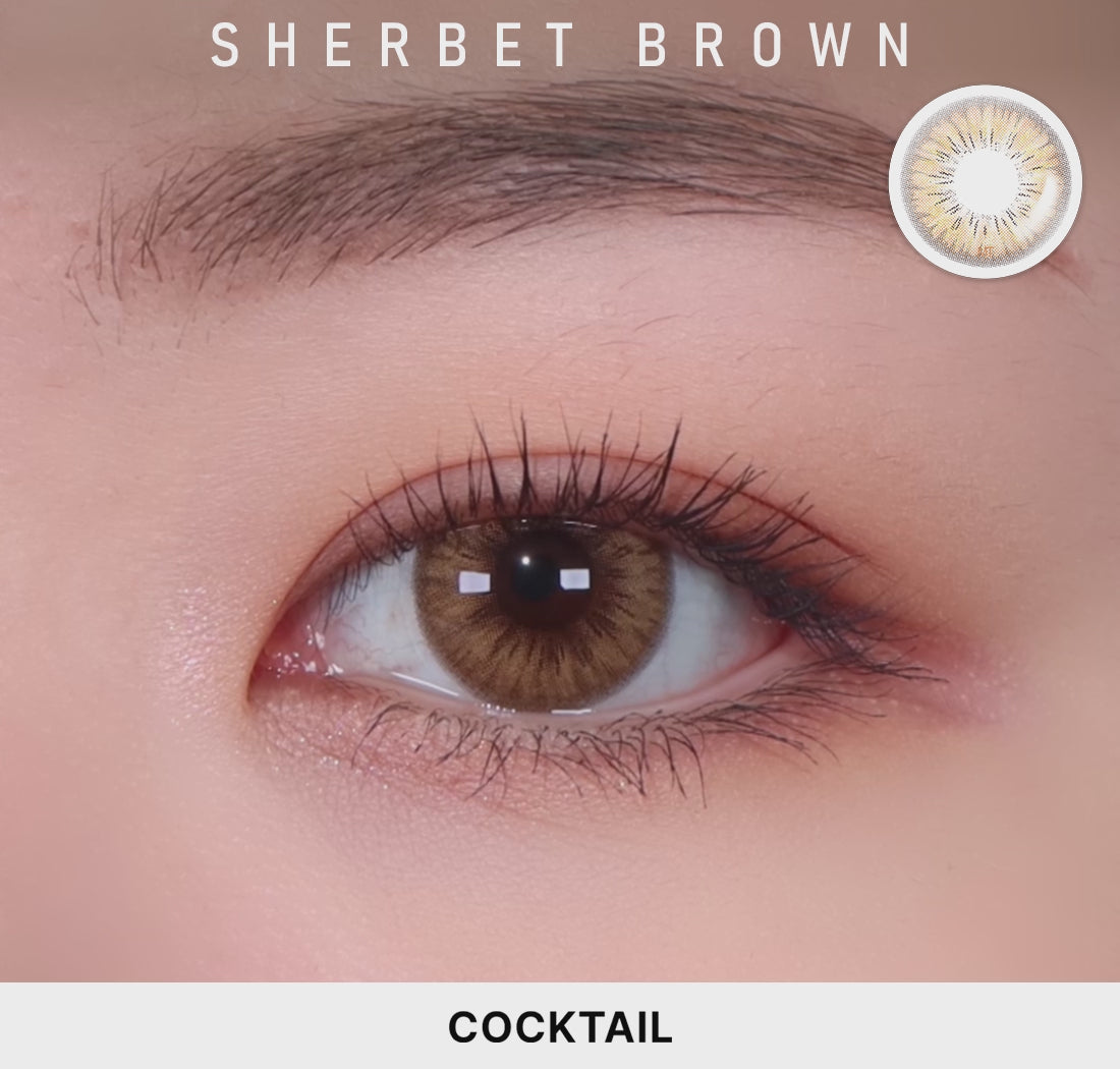 Astigram｜Sherbet Brown 彩色散光隱形眼鏡