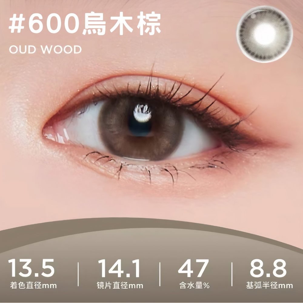 Moody｜Live系列 日拋彩色隱形眼鏡｜10片
