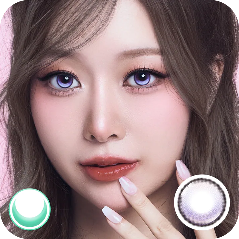 Lenbling｜Sweetia 月戴彩色隱形眼鏡｜2片