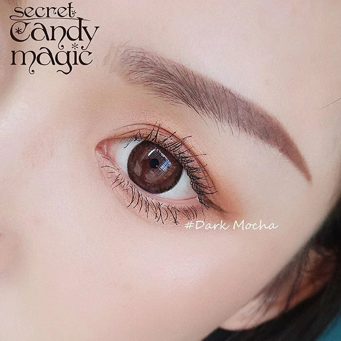 CandyMagic｜Secret Candy Magic Dark Mocha 日拋彩色隱形眼鏡｜20片