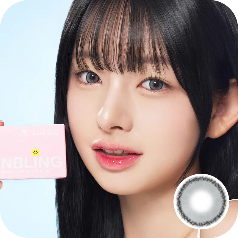 Lenbling｜Floring 月戴彩色隱形眼鏡｜2片