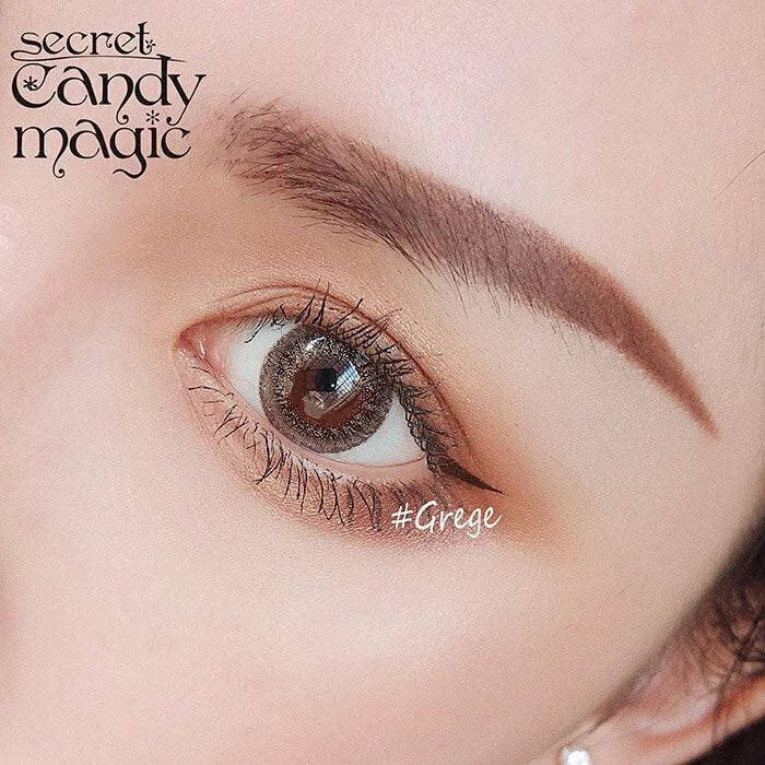 CandyMagic｜Secret Candy Magic Vanilla Brown 日拋彩色隱形眼鏡｜20片