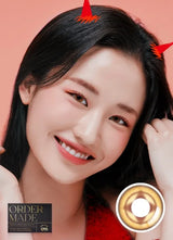 LensMe｜Order Made 月拋彩色隱形眼鏡｜2片