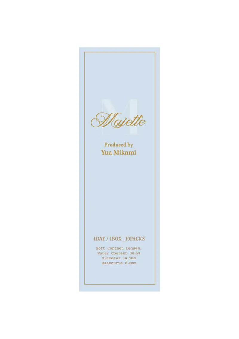 Majette｜1Day Relax UV Moisture Misty Beige 日拋彩色隱形眼鏡｜10片
