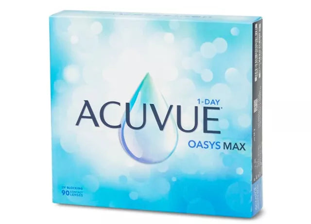 Acuvue｜Oasys Max 1Day 日拋隱形眼鏡｜90片