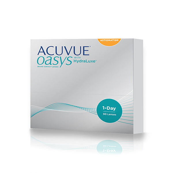 Acuvue｜Oasys for Astigmatism 1Day 日拋散光隱形眼鏡｜90片