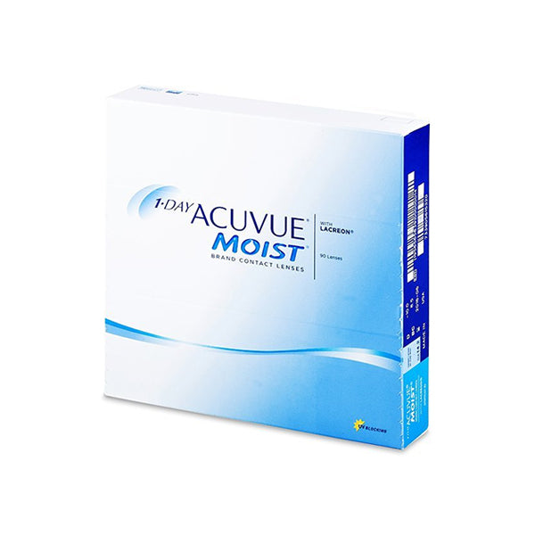 Acuvue｜Moist 1Day 日拋隱形眼鏡｜90片