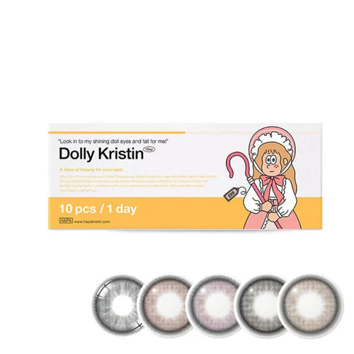 HapaKristin｜Dolly Kristin 1Day 日拋彩色隱形眼鏡｜10片
