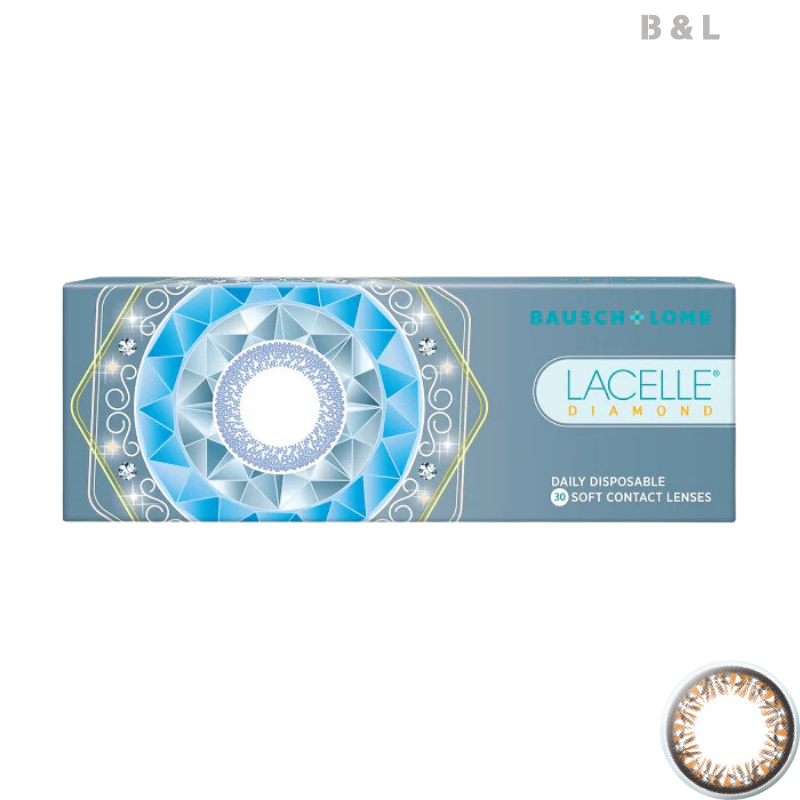 博士倫B&L｜Lacelle Diamond 日拋彩色隱形眼鏡｜10片 (體驗裝)