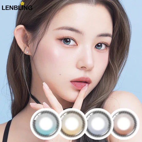 Lenbling｜Small Pureble Toric 月戴彩色散光隱形眼鏡｜2片