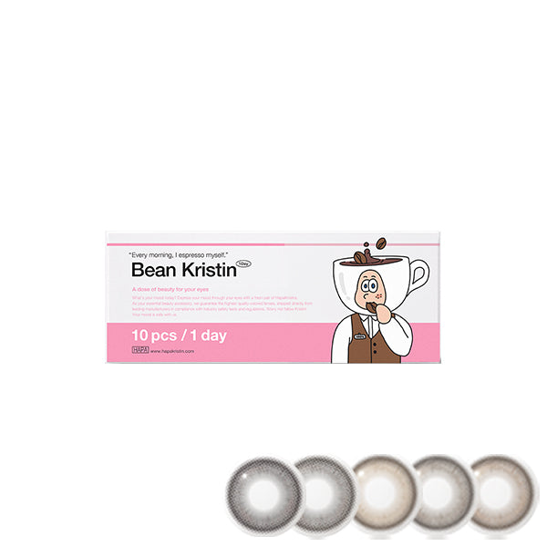 HapaKristin｜Bean Kristin 1Day 日拋彩色隱形眼鏡｜10片