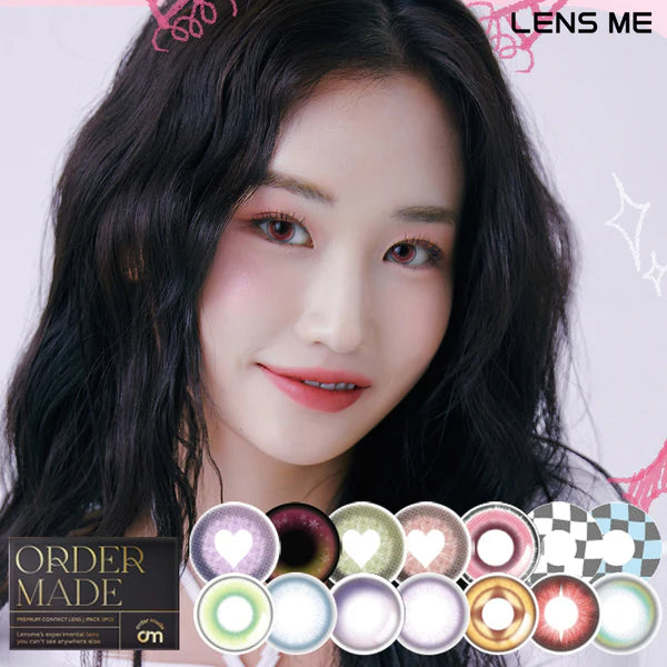 LensMe｜Order Made 月拋彩色隱形眼鏡｜2片