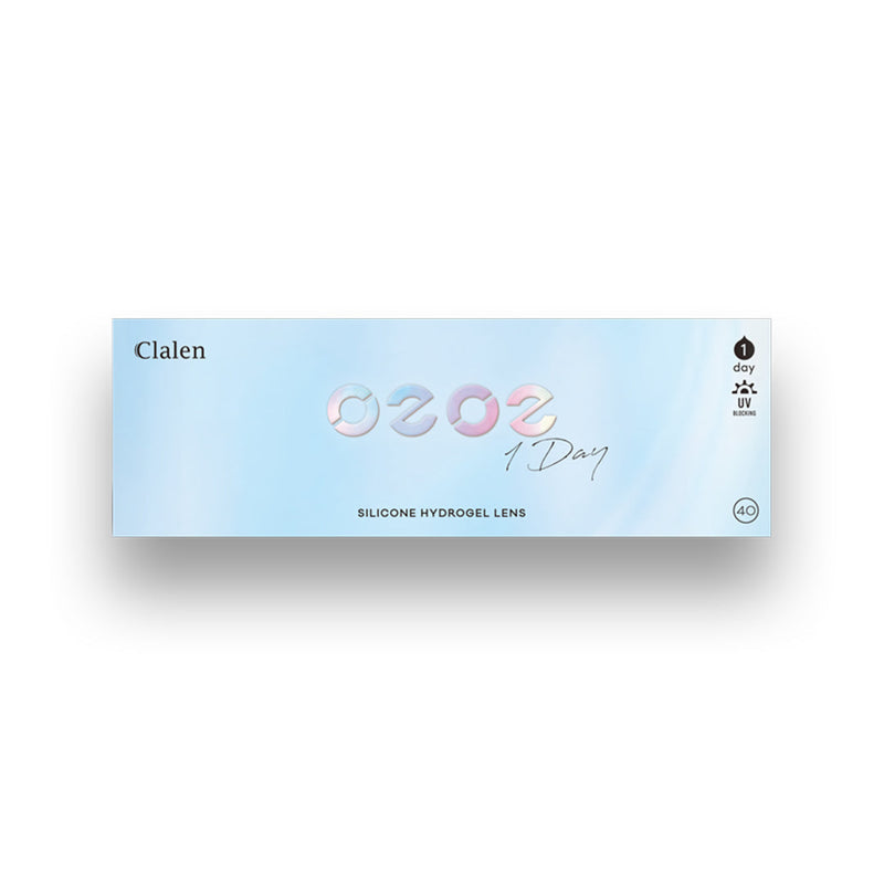 Clalen｜O2O2 1Day 日拋隱形眼鏡｜30片