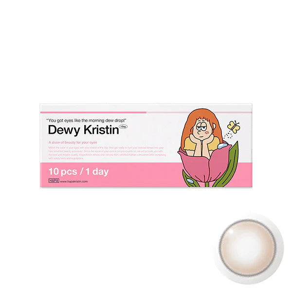 HapaKristin｜Dewy Kristin 1Day 日拋彩色隱形眼鏡｜10片