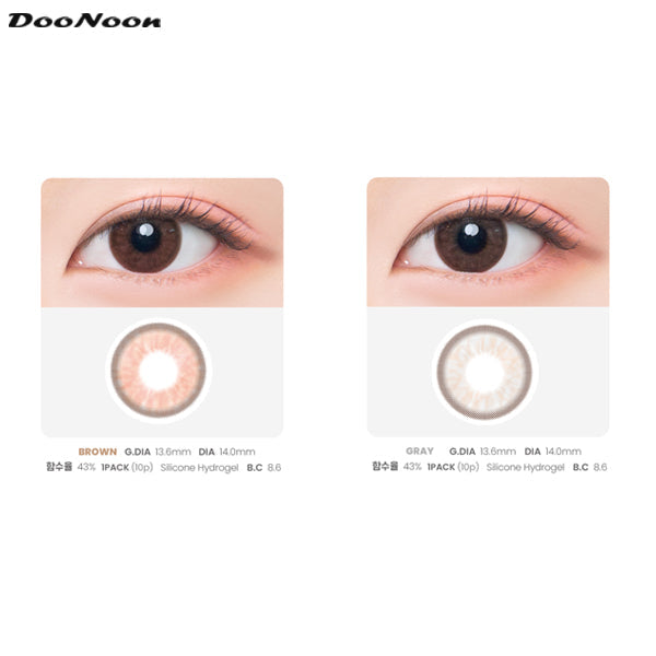 Doonoon｜Epic 1Day 日拋彩色隱形眼鏡｜10片