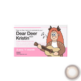 HapaKristin｜Dear Deer Kristin Monthly 月拋彩色隱形眼鏡｜2片