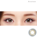 Acuvue｜Define Fresh 冷灰棕 Grayzel 日拋彩色隱形眼鏡｜30片