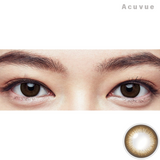 Acuvue｜Define 閃鑽啡 Radiant Bright 日拋彩色隱形眼鏡｜30片