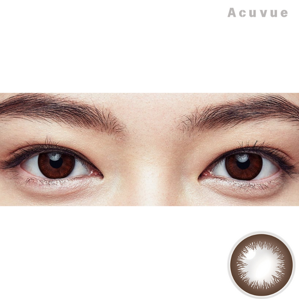 Acuvue｜Define 動人啡 Vivid Style 日拋彩色隱形眼鏡｜30片