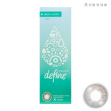 Acuvue｜Define Fresh 拿鐡啡 Latte 日拋彩色隱形眼鏡｜30片