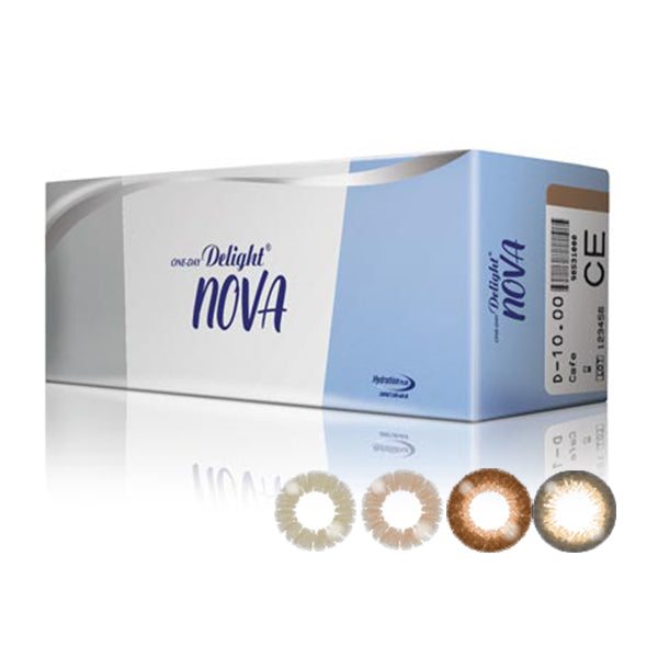 Delight｜Nova 1Day 日拋彩色隱形眼鏡｜30片