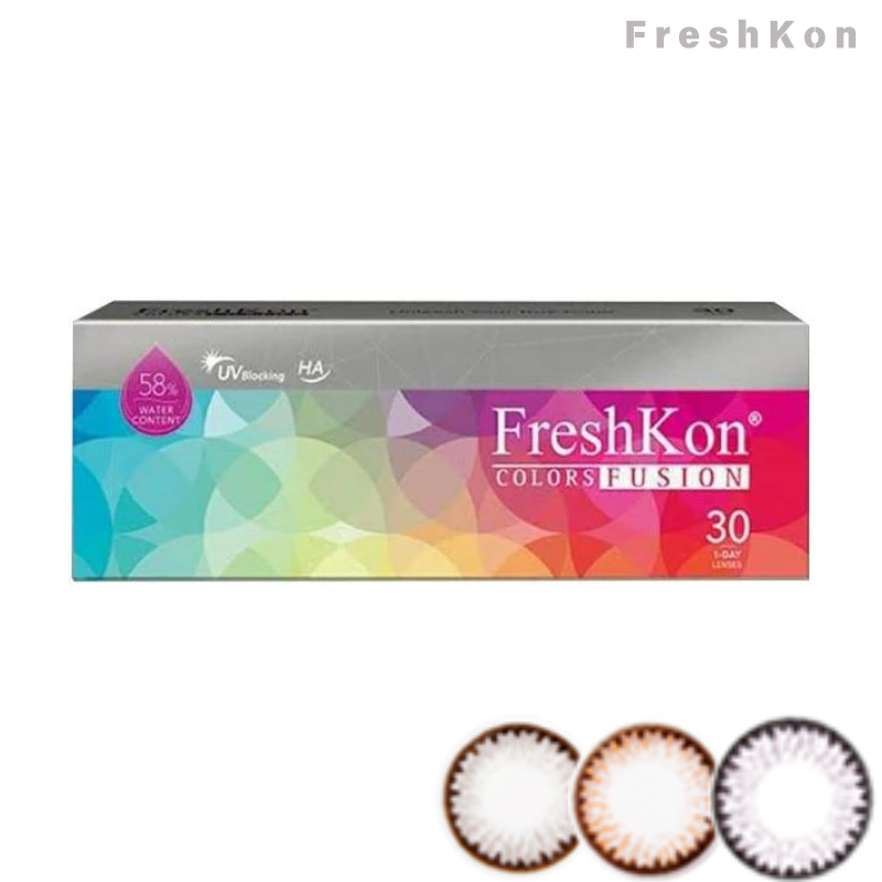 FreshKon｜Colour Fusion 煥彩美目 日拋彩色隱形眼鏡｜30片