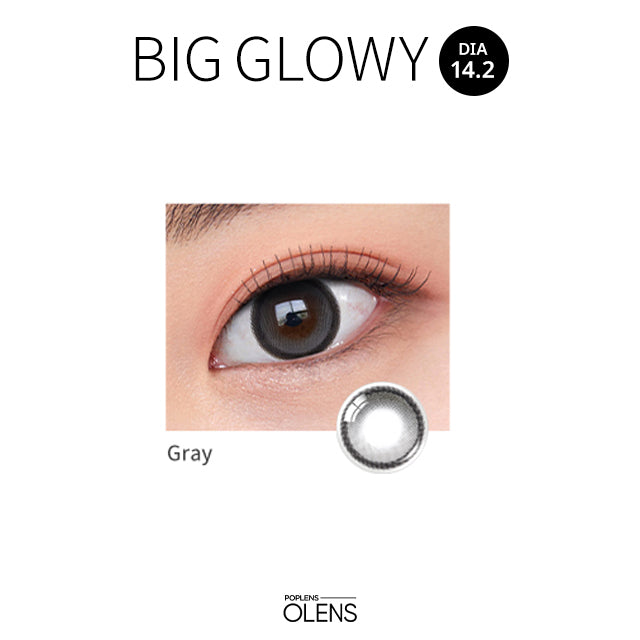 Olens｜Big Glowy 1Day 日拋彩色隱形眼鏡｜20片