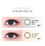 LensMe｜Torica 1Day Yous On 日拋彩色散光隱形眼鏡｜10片