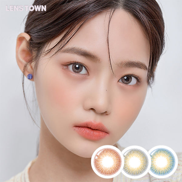 LensTown｜Dear Mimi Monthly 月拋彩色隱形眼鏡｜2片