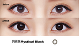 FreshKon｜Alluring Eyes 閃亮黑 Mystical Black 日拋彩色隱形眼鏡｜30片