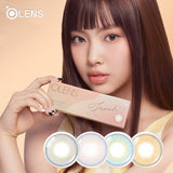 Olens｜French Shine 1Day 日拋彩色隱形眼鏡｜10片