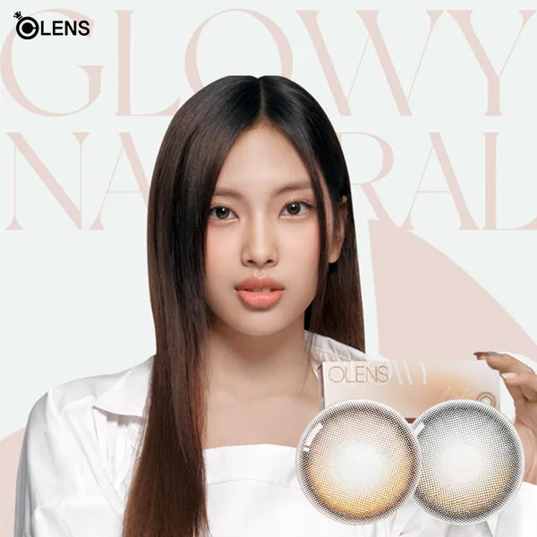 Olens｜Glowy Natural 1Day 日拋彩色隱形眼鏡｜20片