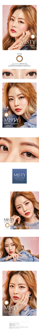 Olens｜Misty 1Day 日拋彩色隱形眼鏡｜20片