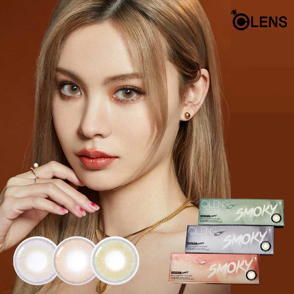 Olens｜Russian Smoky 1Day 日拋彩色隱形眼鏡｜10片