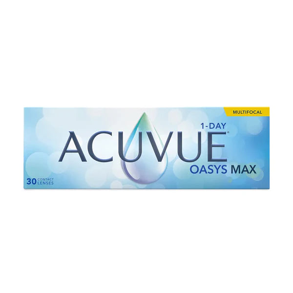 Acuvue｜Oasys Max 1Day Multifocal 日拋漸進隱形眼鏡｜30片