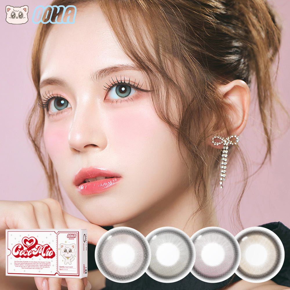 OOHA｜Coco Mio Monthly 月拋彩色隱形眼鏡｜2片