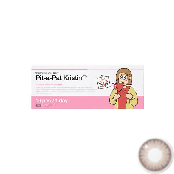 HapaKristin｜Pit a Pat Kristin 1Day 日拋彩色隱形眼鏡｜10片