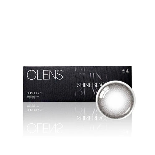 Olens｜Shine Black 1Day 日拋彩色隱形眼鏡｜20片