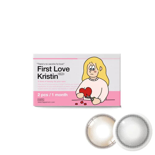 HapaKristin｜First love Kristin Monthly 月拋彩色隱形眼鏡｜2片