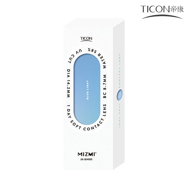 Ticon｜Mizmi 1 Day Clear 日拋隱形眼鏡｜20片