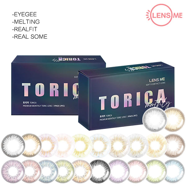 LensMe - Torica Monthly Toric ⅵ 月拋彩色散光隱形眼鏡 | 2片