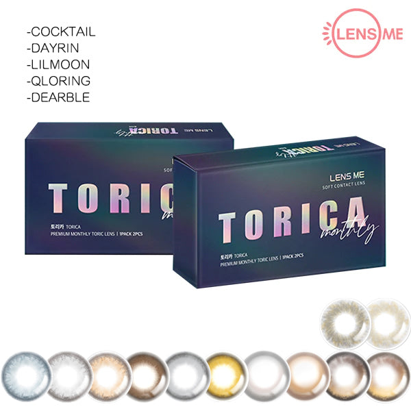 LensMe - Torica Monthly Toric ⅰⅰ 月拋彩色散光隱形眼鏡 | 2片