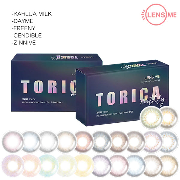 LensMe - Torica Monthly Toric ⅴ 月拋彩色散光隱形眼鏡 | 2片