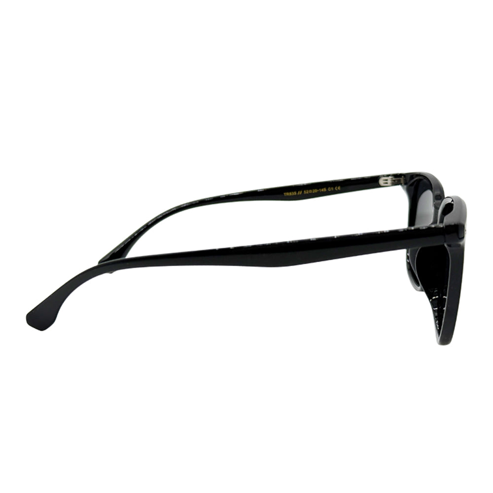 Sunglasses | Plastic Black | Green  | UN012P/14