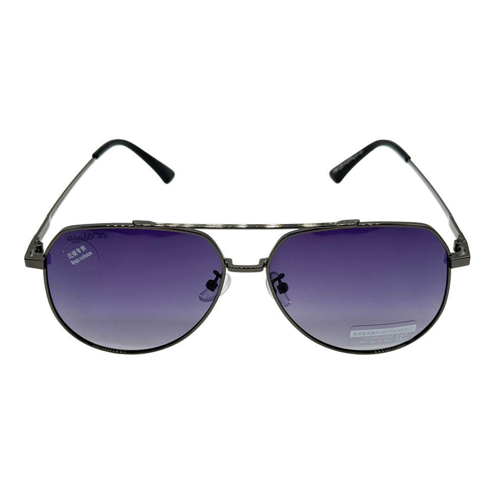 Sunglasses | Metal | Grey Purple | UN1340/C4